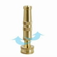 thumbnail image 6 of PURELY- Solid Brass Garden Spray Nozzle 4" Adjustable Twist Water Hose Usa Stock 2 Pack, 6 of 6