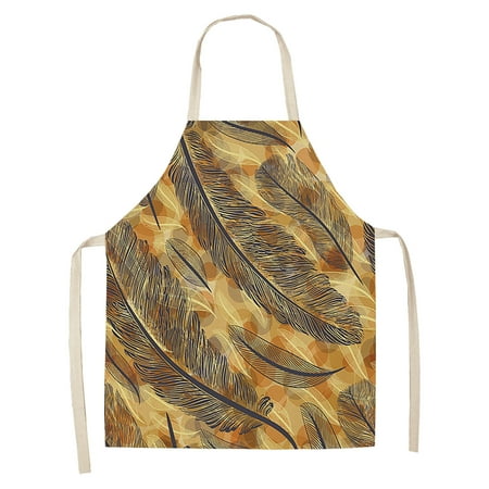 

NIUREDLTD Wind Catcher Net Apron Art Spring Tropical Nature Theme Neutral Kitchen Apron Hanging Neck For Cooking Gardening Adult Apron