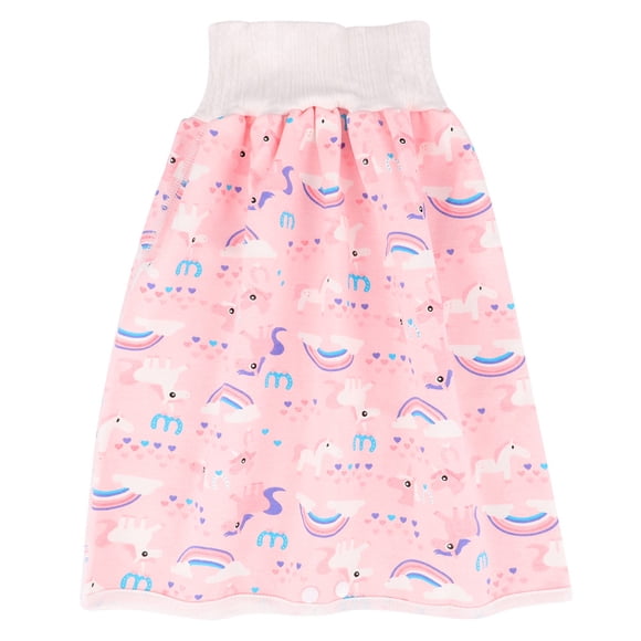 1 pieza de pantalones impermeables para pañales para bebés, pantalones de entrenamiento para bebés a prueba de fugas, faldas para pañales