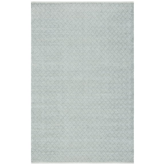SAFAVIEH Boston Donnchad Geometric Cotton Area Rug, Grey, 5' x 8'