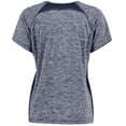 thumbnail image 2 of Holloway Sportswear M Womens Electrify Coolcore® Tee Navy Heather 222771, 2 of 5