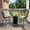 Green, variant on Atumcto 2 Piece Outdoor Rattan Patio Chairs Set, Black Wicker Bistro Chairs with Iron Frame, All Weather Balcony Seating for Porch Garden Patio