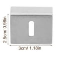 thumbnail image 2 of LABSERRON 8pcs Heavy Duty Mirror Clips Glass Holder For Thick Mirrors Secure Support For Bathroom Living And Garage, 2 of 8