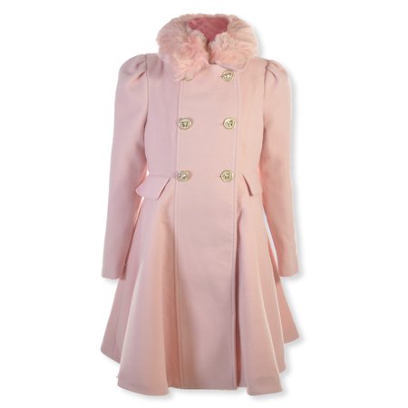 Rothschild Girls' Wooly Coat - pink, 7 - 8 (Big Girls)