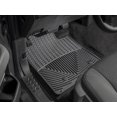 thumbnail image 1 of Weathertech Floor Mat W239 All-Weather; Direct-Fit; Deeply Sculpted Channels; Black; Thermoplastic Elastomer TPE; 2 Piece, 1 of 5