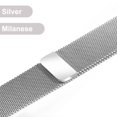 thumbnail image 1 of Correa de Metal para Samsung Galaxy Watch 4, 5, 6, Active 2, 40mm, 44mm, pulsera de repuesto de bucle magnético milanés clásico, 1 of 4