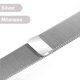 thumbnail image 1 of Correa de Metal para Samsung Galaxy Watch 4, 5, 6, Active 2, 40mm, 44mm, pulsera de repuesto de bucle magnético milanés clásico, 1 of 4