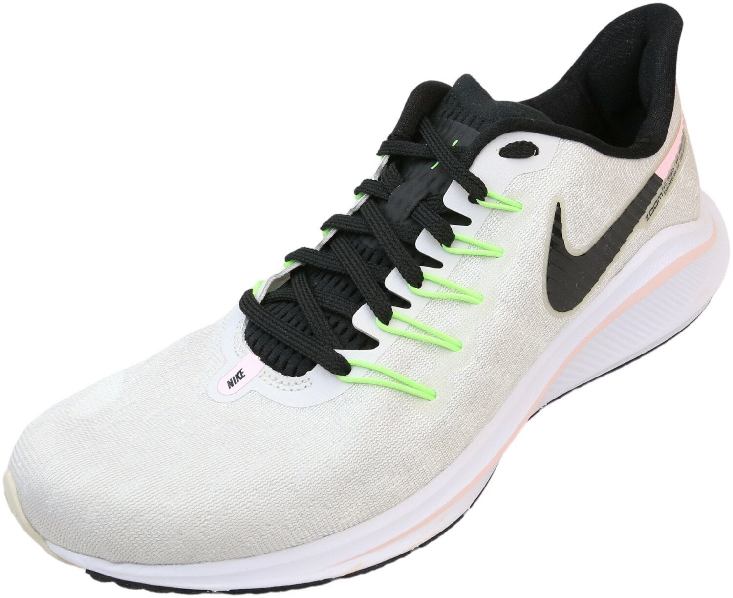 Pigment brandwond Ondergeschikt Nike Women's Air Zoom Vomero 14 Vast Grey / Black Pink Foam Ankle-High  Running - 9.5M - Walmart.com
