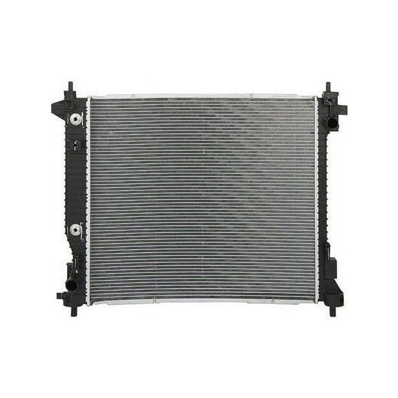 Radiator - with Transmission Cooler - Compatible with 2010 - 2016 Cadillac SRX 3.0L V6 (From 6/7/2010) 2011 2012 2013 2014 2015