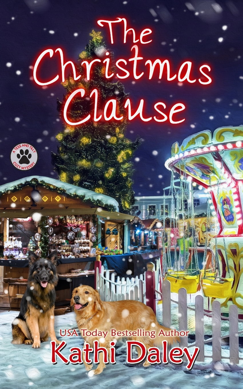 Tess and Tilly Cozy Mystery The Christmas Clause (Paperback) Walmart