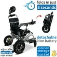 thumbnail image 2 of MAJESTIC IQ-8000 New Remote & Joystick Controlled Mobility Aid Lightweight Foldable Electric Wheelchair, 2 of 6