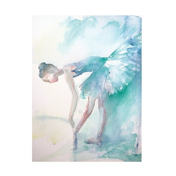 Trademark Fine Art 'Pointe Shoes' Canvas Art by Aimee Del Valle