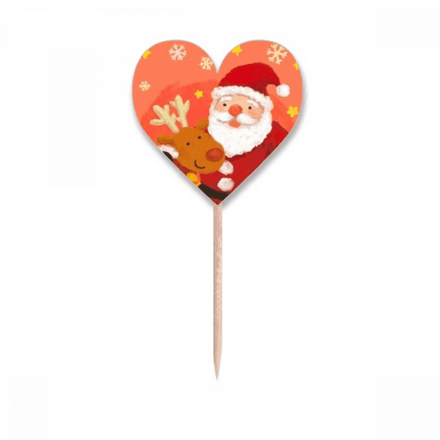 mas Santa Claus Snowflake Festival Wapiti Drapeaux Coeur Lable Cupcake Pics