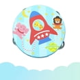 thumbnail image 1 of 6 Inch Handheld Drum Percussion Musical Toy For Kids Educational Learning Instrument With Sounds Lights Interactive Metal J Design, 1 of 3