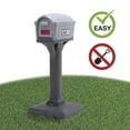 thumbnail image 3 of Mailbox Simplay3 Dig-Free Easy Up Classic Acero gris/Carbón, 3 of 9
