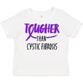 thumbnail image 3 of Inktastic Tougher Than Cystic Fibrosis Boys or Girls Toddler T-Shirt, 3 of 5