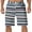 Navy, variant on zbxnLI Mens Quick Dry Shorts Fashion Striped Summer Breathable Short Pants with Elastic Waist Vacation Beach Pants
