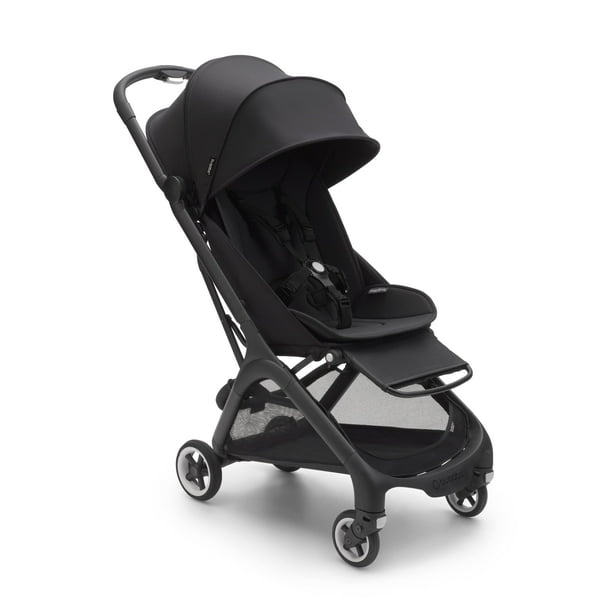 Bugaboo Butterfly - Cochecito ultracompacto plegable en 1 segundo - Ligero y compacto - Ideal para viajar - Negro medianoche