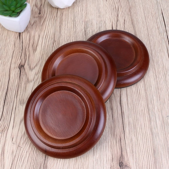 Greenadscape 3Pcs EVA Grand Piano Caster Cups Shockproof And Anti Noise For Home Use 12.5 X 12.5 X 2.4In