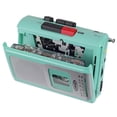 thumbnail image 4 of Reproductor de casetes Jensen CR-100 Radio AM/FM portátil retro, 4 of 6