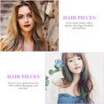 thumbnail image 4 of Shisuyan Frange de Cheveux Postiche Faux Cheveux Raides Frange Cheveux Pièce de Rechange Invisible, 4 of 9