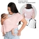 thumbnail image 3 of Envoltura de correa para bebé portabebés de posición vertical ajustada elástica rosa tamaño L ANGGREK, 3 of 7