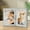 Gray, variant on Afuly Double Picture Frame 5x7 White Photo Frames Collage 2 Openings Wooden Hinged Elegant Unique Gifts for Wedding Housewarming Anniversary