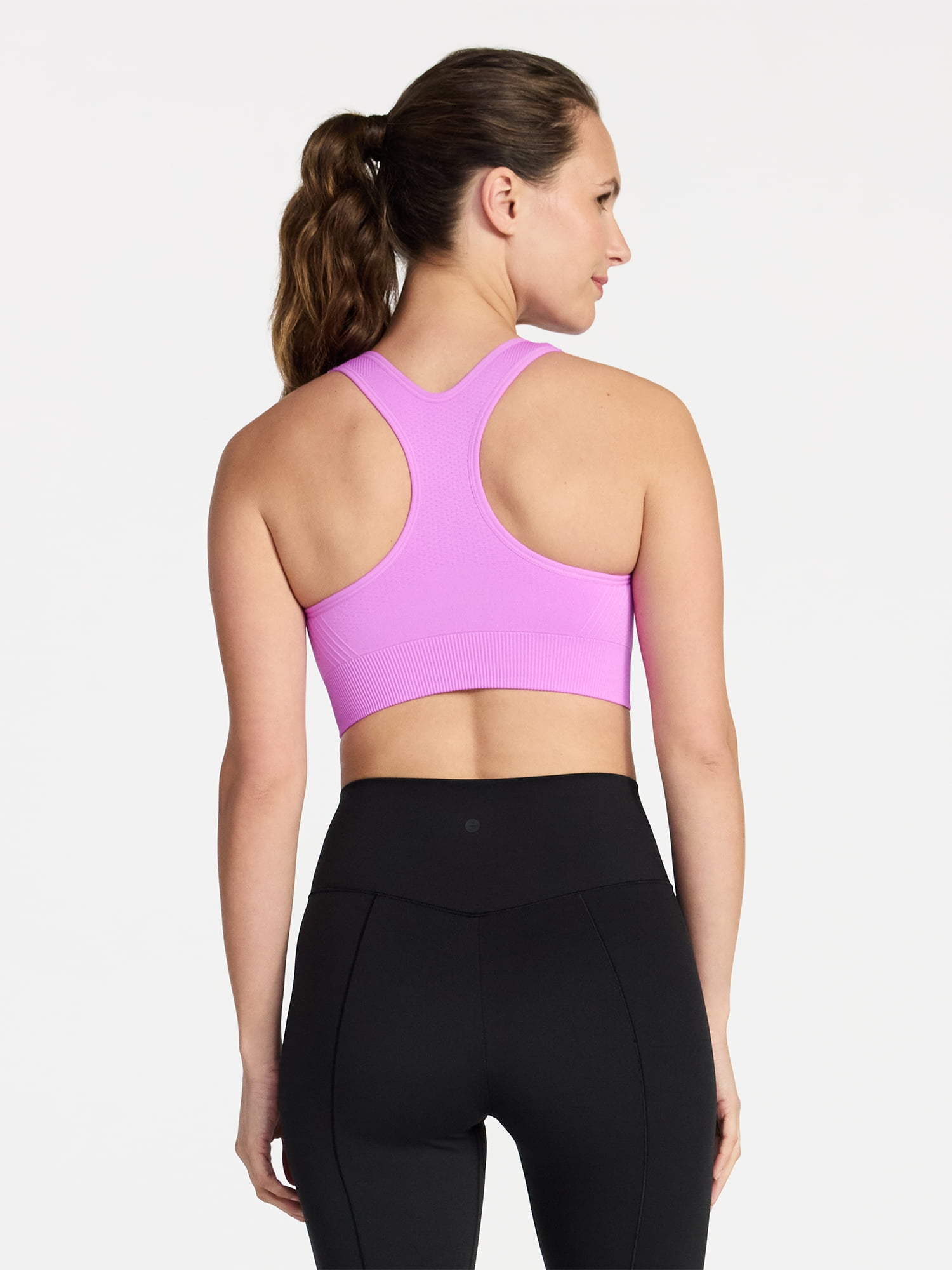 Avia Women's Medium Support Seamless Racerback Sports Bra, Sizes S-XXXL