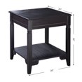 thumbnail image 2 of Costway Nolan End Table Side Sofa table W/Shelf Pine legs Nightstand New, 2 of 9