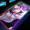 thumbnail image 1 of Genshin Impact-alfombrilla de ratón RGB para juegos, alfombrilla de ratón grande Xsl, almohadillas para teclado, Alfombra de goma para ordenador, alfombrilla de escritorio retroiluminada, 900x400mm LIUWENJING unisex, 1 of 2