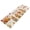 Linen, variant on 2x3ft Rugs for Living Room,Washable Area Rug,Abstract Geometric Mosaic Triangular Shapes Absorbent Indoor Carpet Non-Slip Floor Rug for Bedroom Office Nursery,Orange Burnt