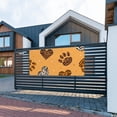 thumbnail image 3 of ZICANCN Banner Yard Signs, Leopard Print Heart Dog Paw Party Wall Decor for Indoor Outdoor Room, Small Size, 3 of 7