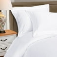 thumbnail image 5 of Superior Egyptian Cotton Duvet Cover Set, Full/ Queen, White, 5 of 8
