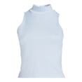 thumbnail image 5 of No Boundaries Juniors Sleeveless Mock Neck Top, 5 of 5