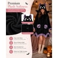thumbnail image 4 of Bat Snug Bat Blanket Bat Hoodie Wearable Blanket Hoodie Throw Halloween Plush Fleece Oversized Soft Warm Cozy Adult Women Gift, 4 of 8