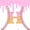 White Pink L, variant on meiyoeat Waffle Monogrammed P Zipper Twin Comforter Sets with Fitted Sheet and 2 Pillowcases for Boys, Ice Cream Baseball Zipper Bedding Set, Pink Yellow, Pink Reversible, 4pcs