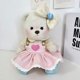 thumbnail image 1 of Oso de peluche Kawaii de 30cm para niños, ropa de muñeca, oso suave, blanco y marrón, cómodo, lindo, regalo, 1 of 4