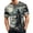 #10 Dark Gray, variant on Halloween Graphic T-Shirts for Men Horror Jack-O'-Lantern 3d Printed Short Sleeve Crew Neck T-Shirt Classic Fit Party Stretchy Daily Casual Blouse,XL,Black