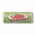 thumbnail image 1 of Vintage Computer Mouse Pad, Retro Tomato Poster an Antique Paper Print in Contemporary Graphic Design, Rectangle Non-Slip Rubber Mousepad Large, 31" x 12" Gaming Size, Green Red, by Ambesonne, 1 of 2