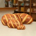 thumbnail image 4 of 3D Simulation Bread Pillows, Bread Plush Pillow Stuffed Funny Burrito Pillows Soft Butter Toast Bread Toy for Office Home Cushions Decoration -15.7'', 4 of 8