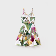 thumbnail image 4 of PatPat Ensemble Assorti pour la Famille, Haut à Manches Courtes Ou Robe Camisole à Imprimé Floral Tropical, 4 of 7