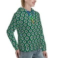 thumbnail image 6 of Salouo Peacock'S Tail Pattern Hoodie Sweatshirts for Women, Autumn Pullover Hoodie Workout Sweat Women's Long Sleeve Preppy Sweatshirts-Medium, 6 of 7