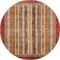 thumbnail image 1 of Ahgly Company Indoor Round Abstract Red Abstract Area Rugs, 5' Round, 1 of 6