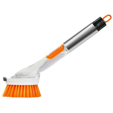 

Hhdxre 3 in 1 Household Cleaning Brush Dish Wand Kitchen Automatic Dishwashing Brush(Orange)