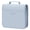 Dusk Blue, variant on SUNEE Zipper Binder with Handle, Detachable 1.5 Inch O-Ring Holds 325 Sheets, with 5-Tab Expanding File Folder for Classified Storage, Small Size Lightweight Organizer Binder,Lavender Purple