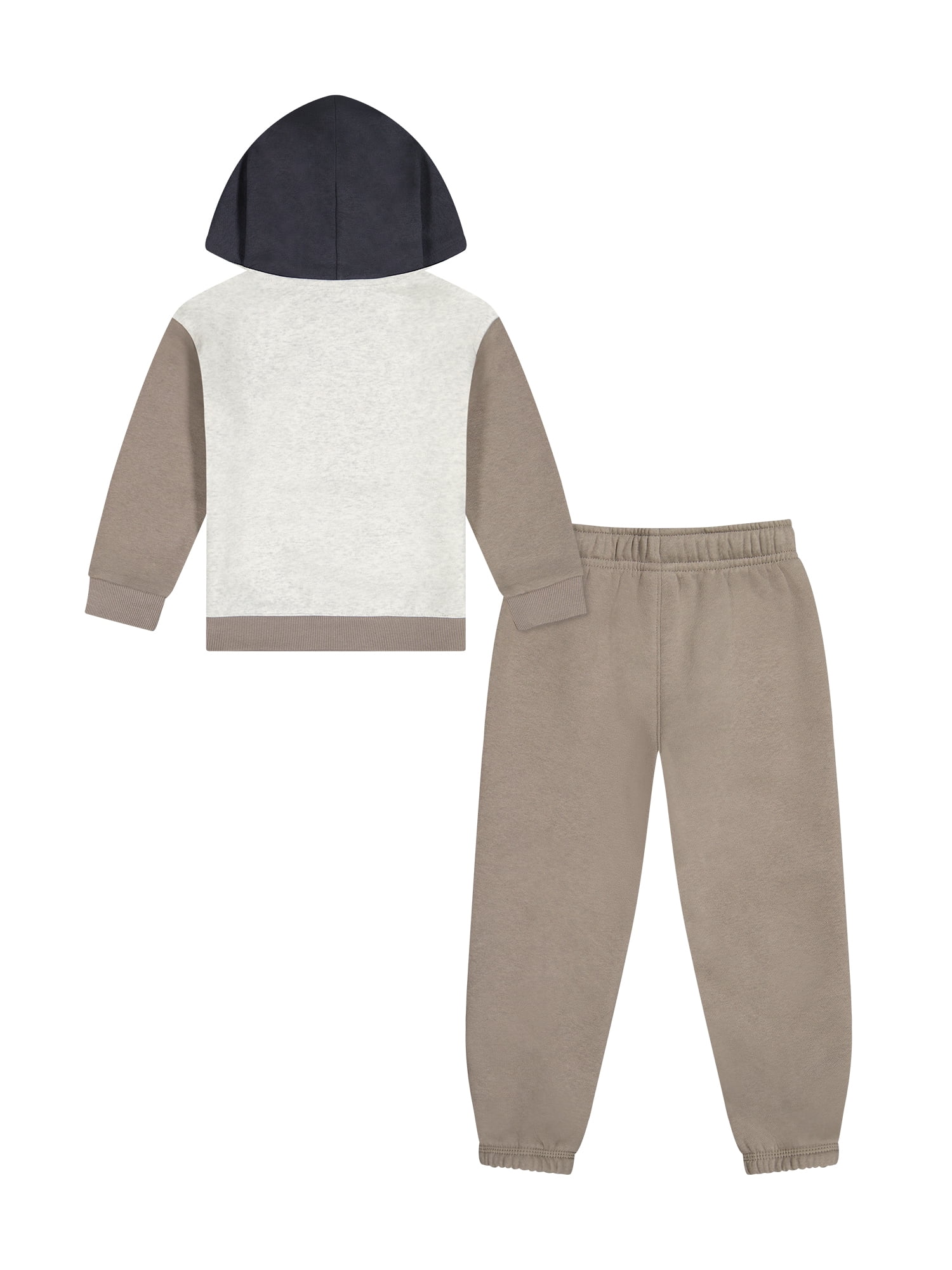 Reebok Toddlers’ Game Day Colorblocked Fleece Hoodie & Jogger Set, Sizes 12M - 5T