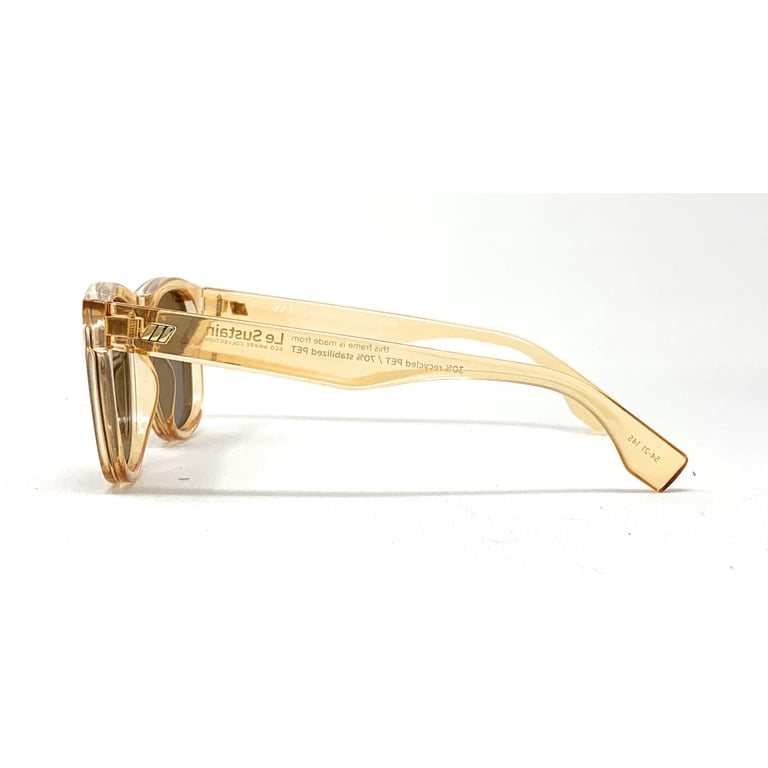 LE SPECS Le Sustain Unisex Polarized Sunglasses Petty Trash 2229582 Blonde 54mm LE SPECS Le Sustain Unisex Polarized Sunglasses Petty Trash  main image 2