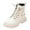 White, variant on Krdevn Children Shoes Comfortable Soft Soled Short Boots Fashionable Outdoor Velvet Warm Princess Leather Boots,Toddler Girl Shoes,Boys Shoes,Size:7-8 Years