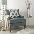 thumbnail image 3 of Nourison Life Styles Woven Diamonds Denim Decorative Throw Pillow , 20"X20", 3 of 5