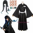 thumbnail image 2 of Disfraz de Cosplay de Muichirou, disfraz de Anime Tokitou Muichirou, peluca uniforme, disfraz de Halloween para adultos y niños, 2 of 5